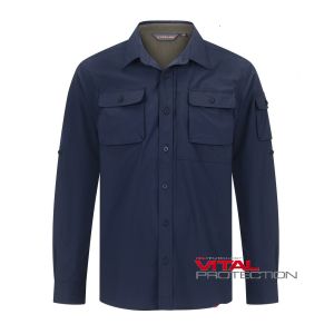 Moška Srajca Malton HHL Temno Modra